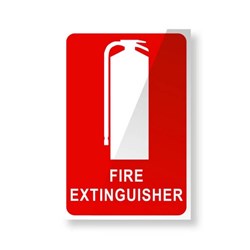 Fire Extinguisher Location Sign