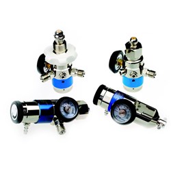 O-Two Therapy Flow 0-25L/min Barbed Outlet Alumin Shell