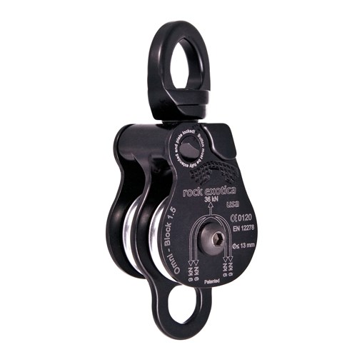 Rock Exotica P51 D-B Omni-Block 1.5 Double Pulley - Black