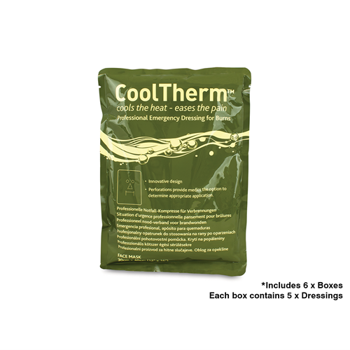 CoolTherm Military Burn Dressings Facemask