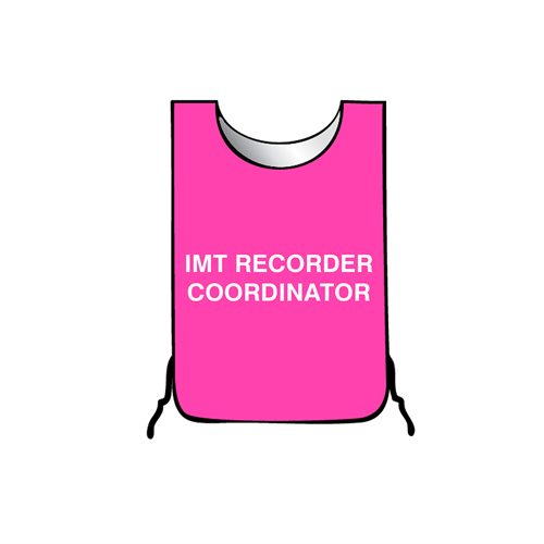 IMT RECORDER COORDINATOR Tabard (large)
