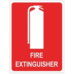 Fire Extinguisher Location Sign