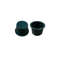 Green Plastic BA Cylinder Plug