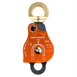 Rock Exotica P53 Omni Block 2.0 Double Pulley - Orange