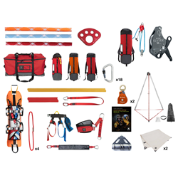 CMC Confined Space Rescue Rigging Kit - 11mm Grey Clutch