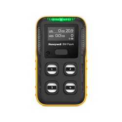 HONEYWELL BW Flex4 LEL(IR) 02,H2S,CO-Yellow