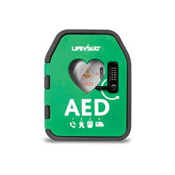 LifeVault Temperature Controlled AED Cabinet